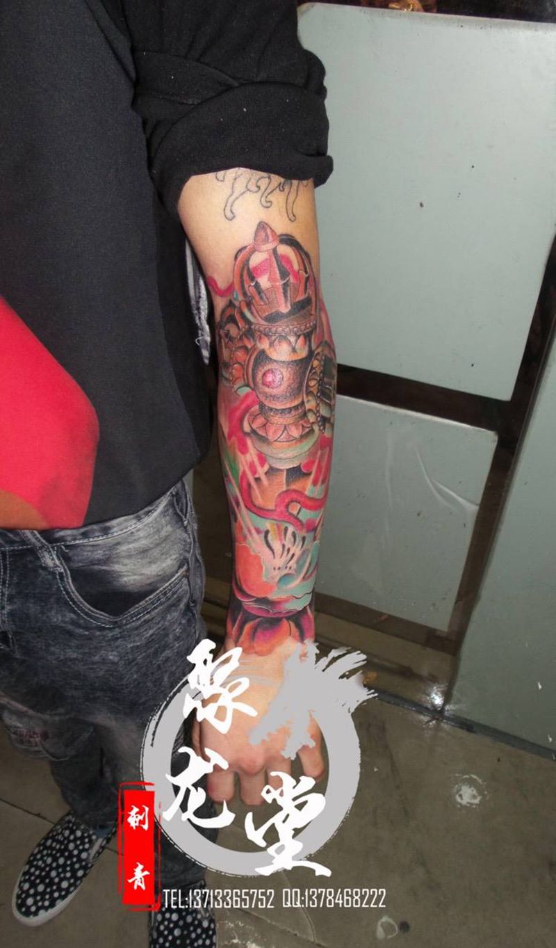 小法器纹身图片