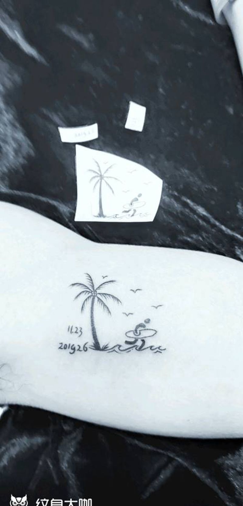 树纹身图片_手臂树纹身图案