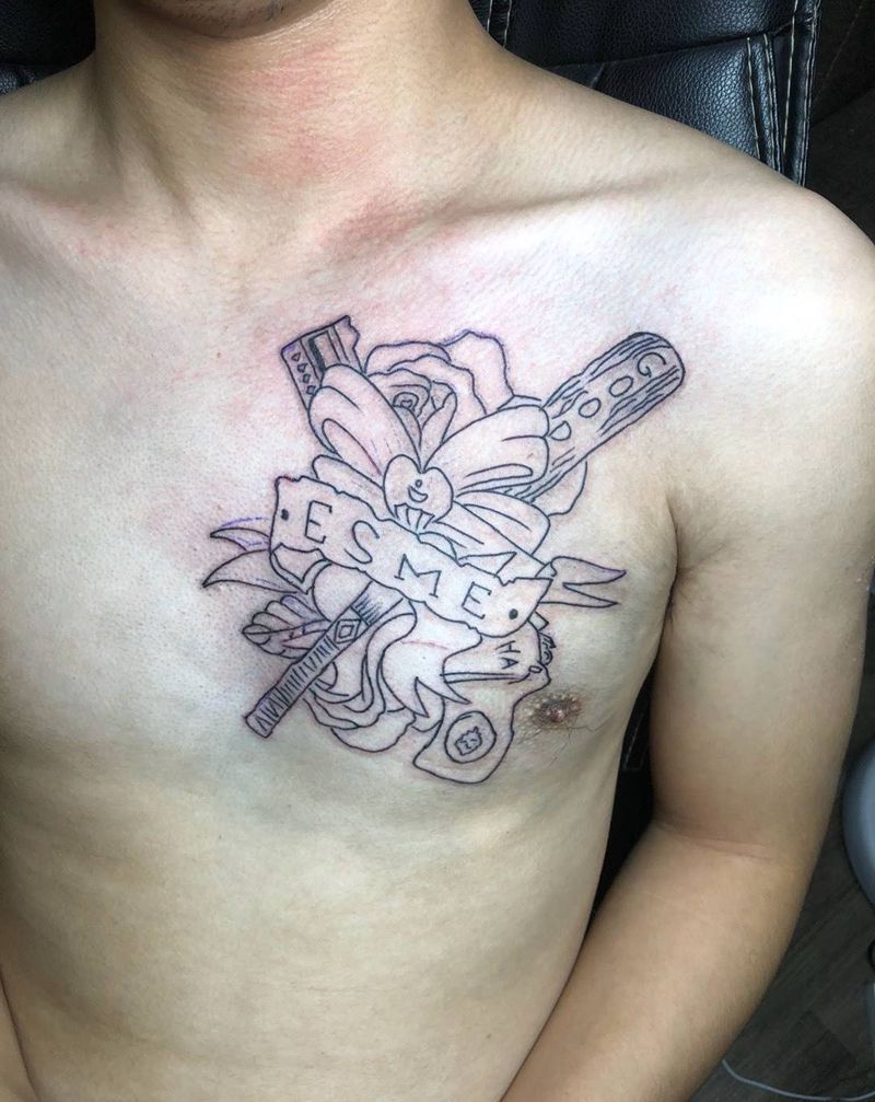 好嗨哦纹身图片