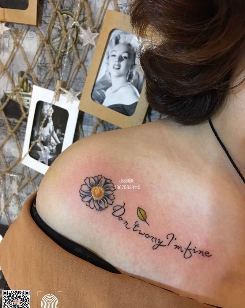 小清新纹身图片