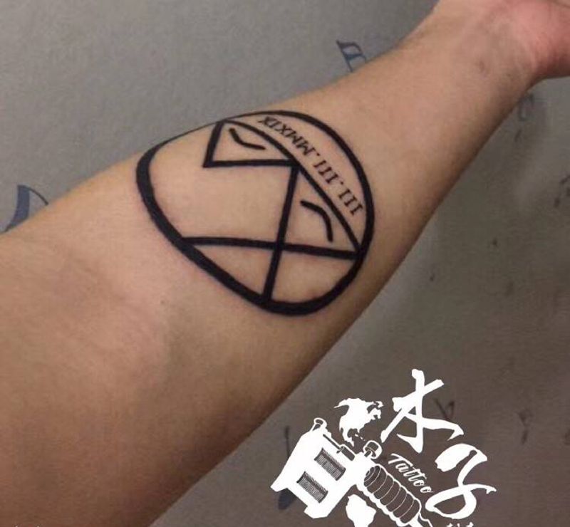 小图小英文纹身图片_背部手臂纹身图案