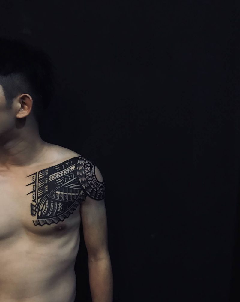 图腾纹身图片_手臂纹身图案