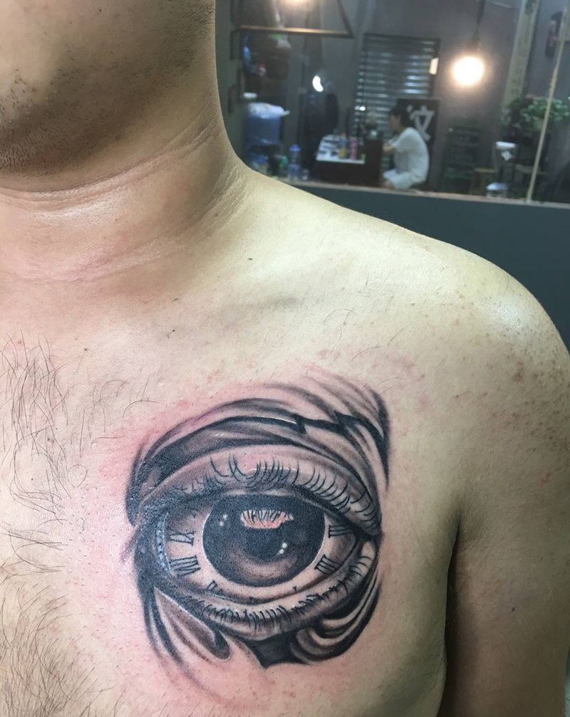 眼纹身图片