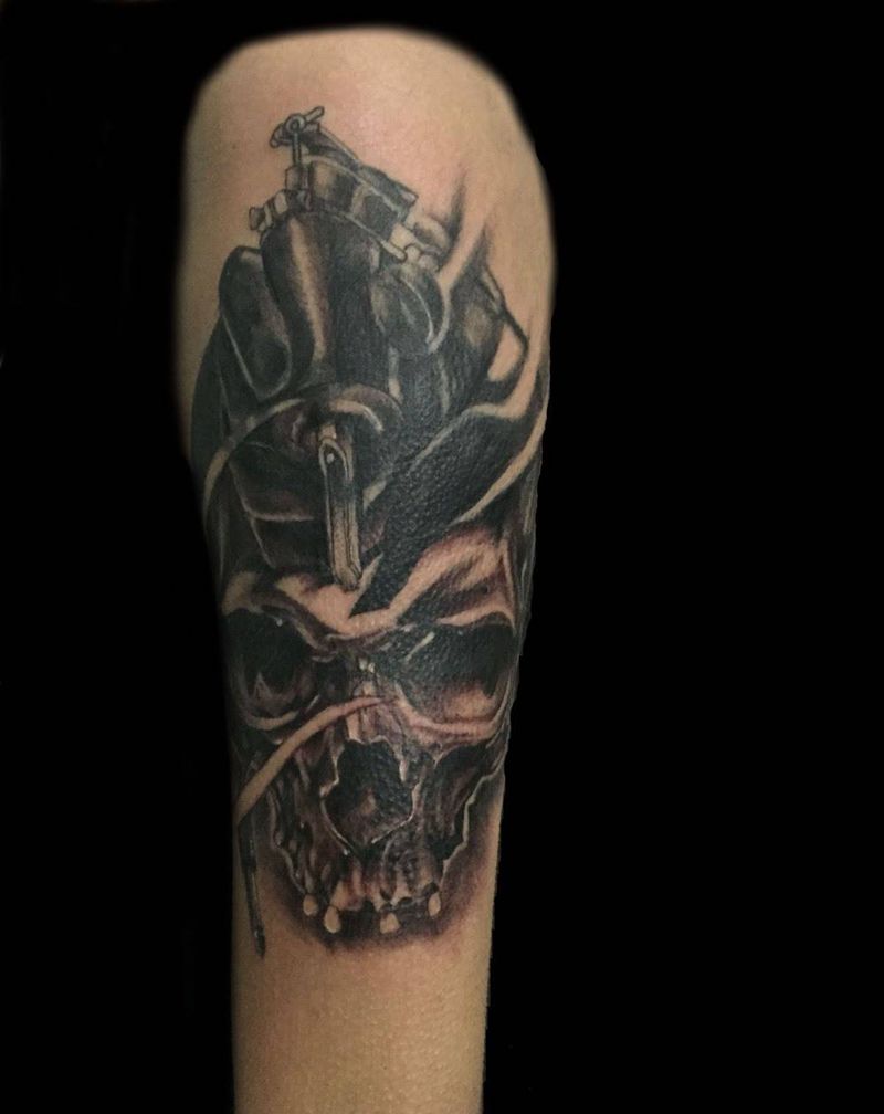 过去现在纹身图片