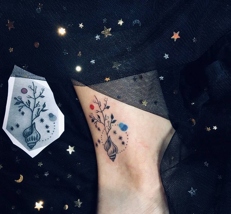 小清新纹身图片