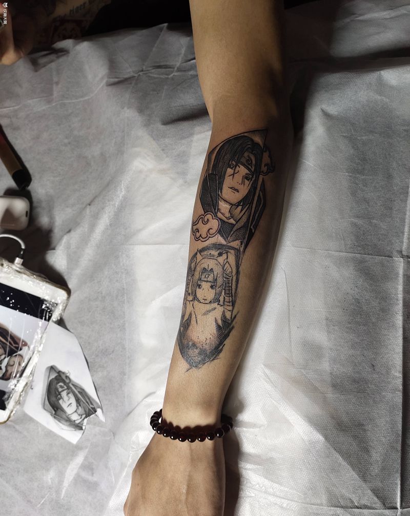 鼬纹身图片_手部鼬纹身图案