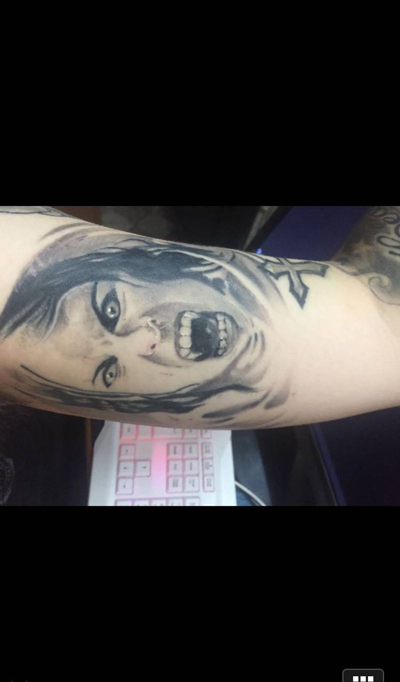 吸血鬼好了的效果纹身图片