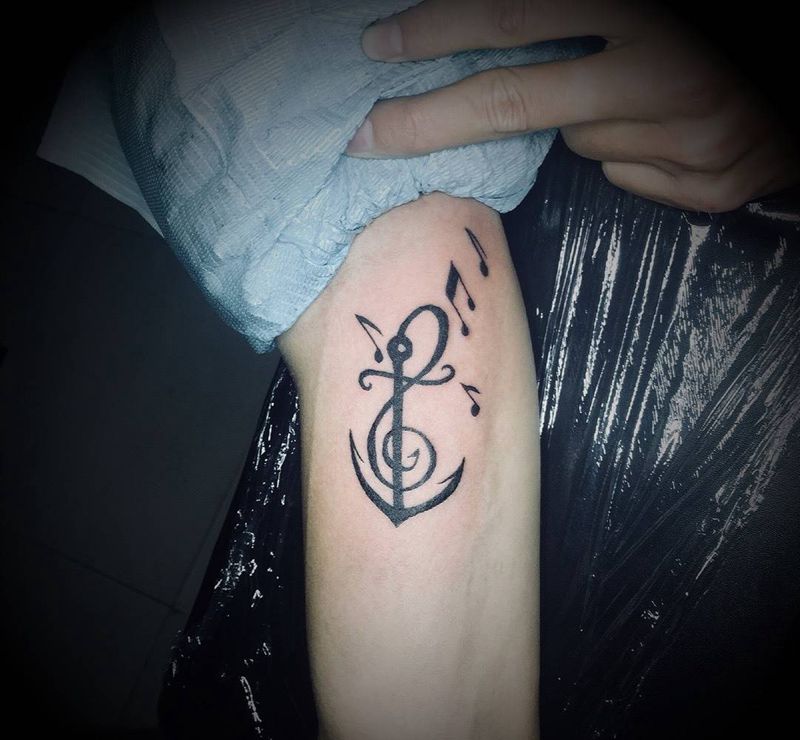 小清新纹身图片