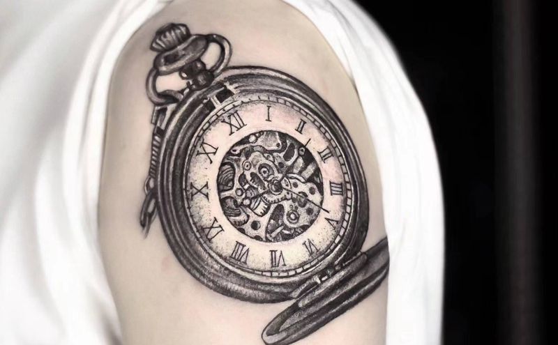 欧美风格纹身图片_手部纹身图案