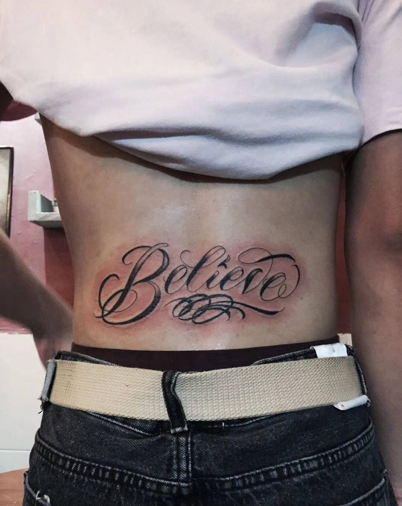 奇卡诺花体纹身图片