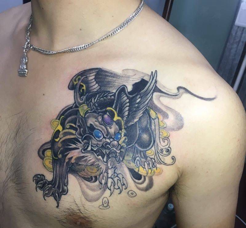 貔貅纹身图片