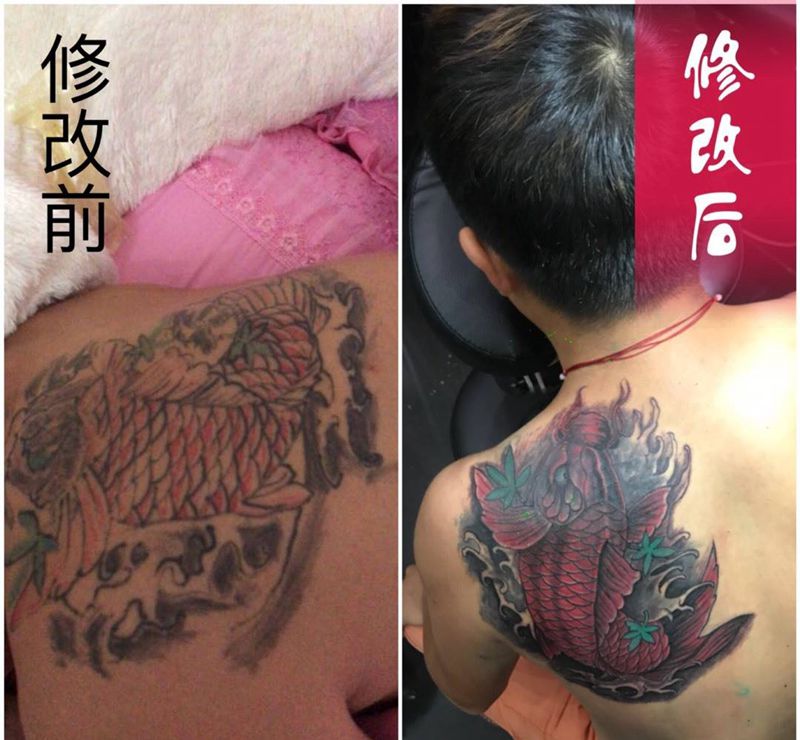 修改作品纹身图片