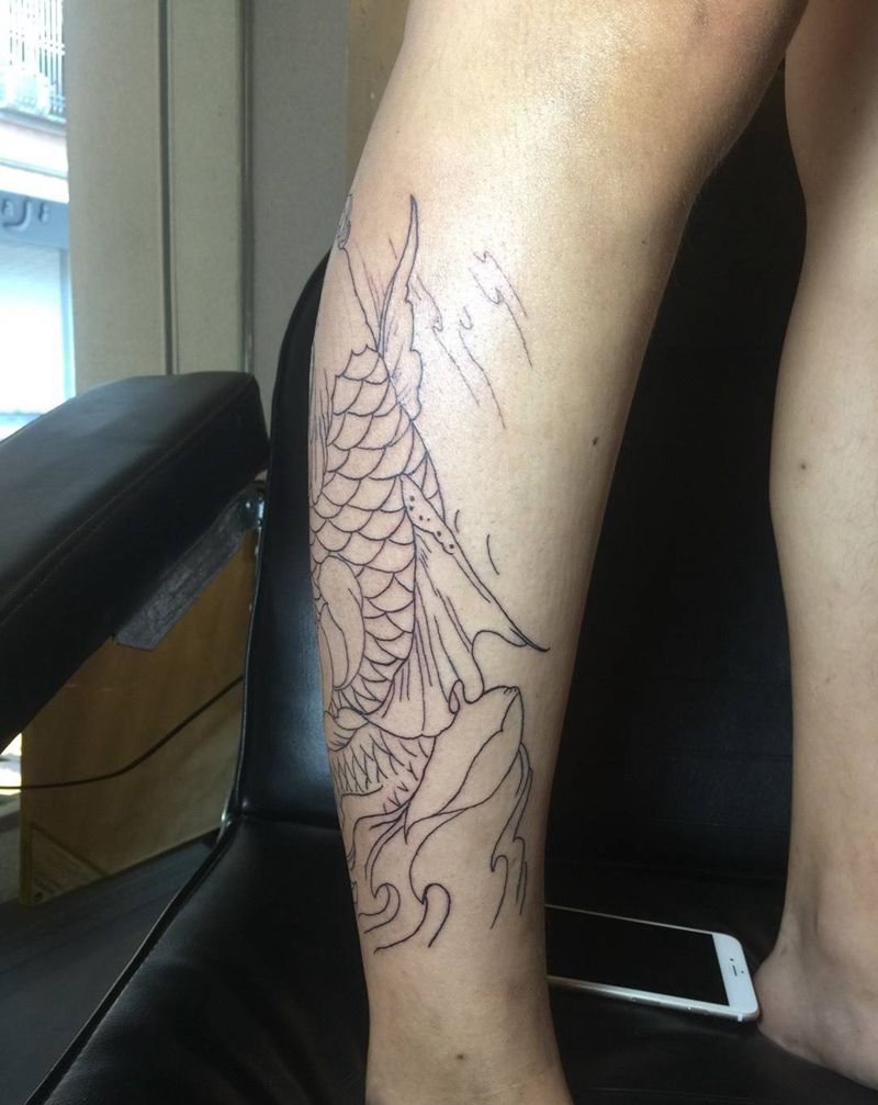 木子（未完待续）纹身图片