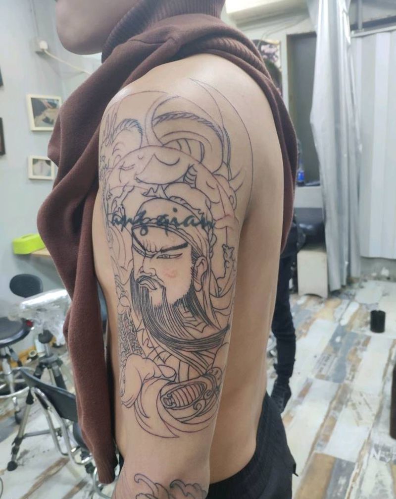 花臂  （未完待续）纹身图片