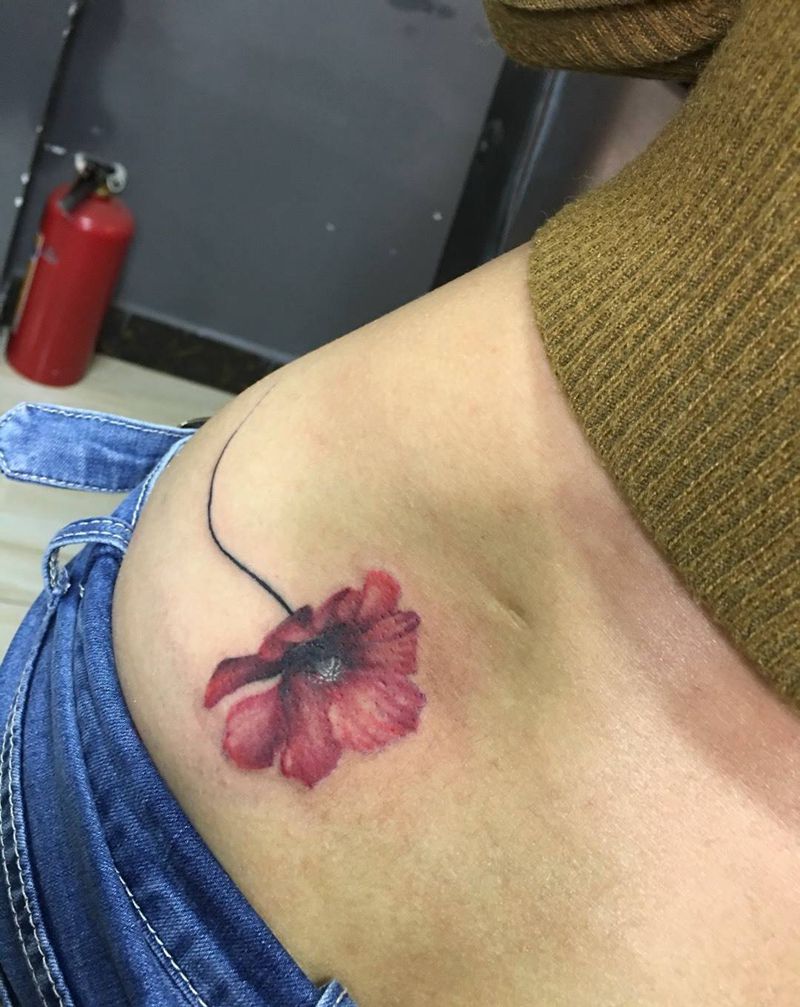 小花花纹身图片