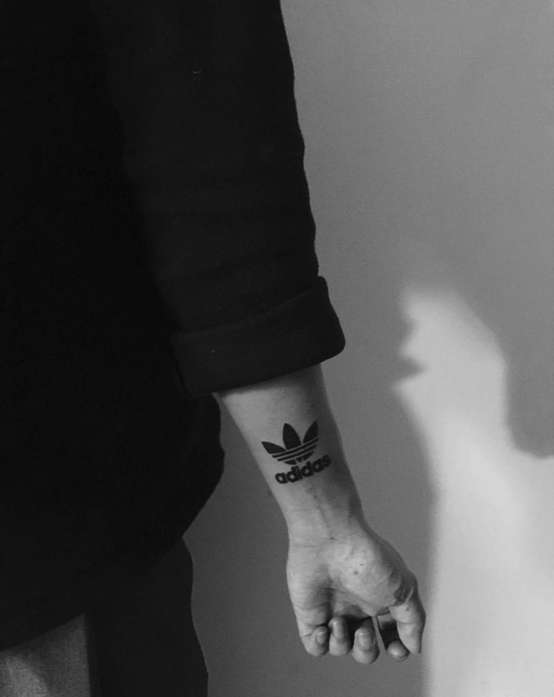 品牌logo纹身图片