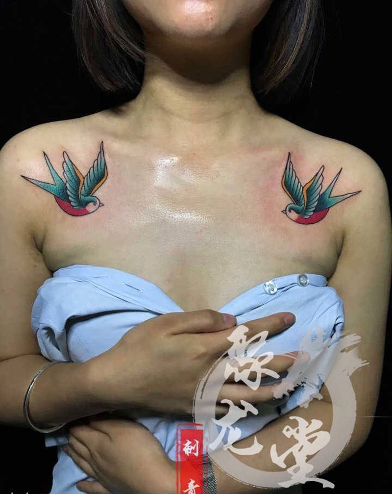 Old school纹身图片