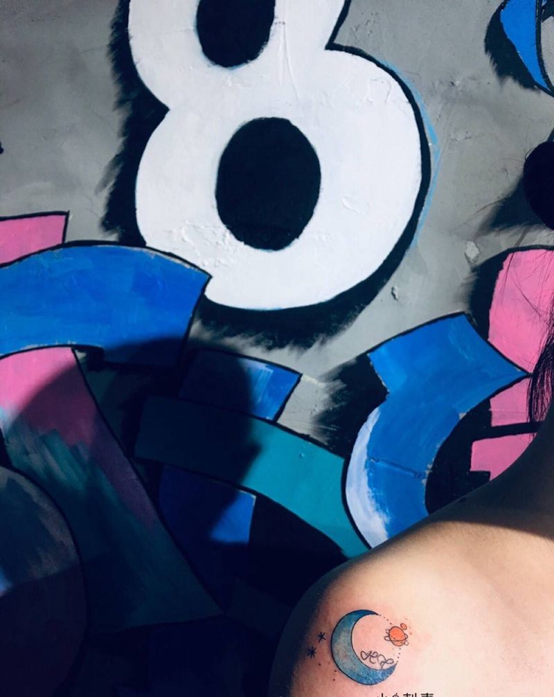 小清新纹身图片