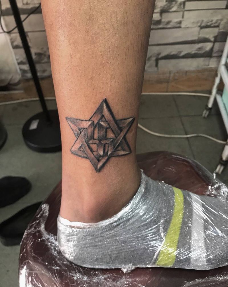 小星星纹身图片