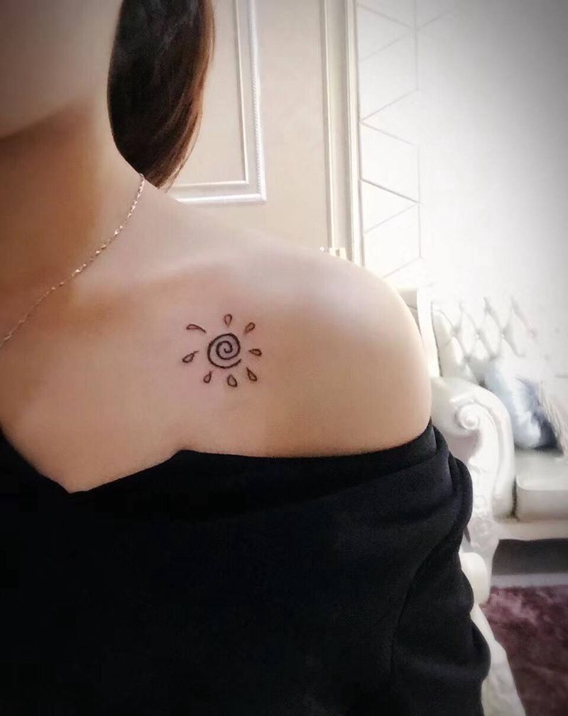 小清新纹身图片