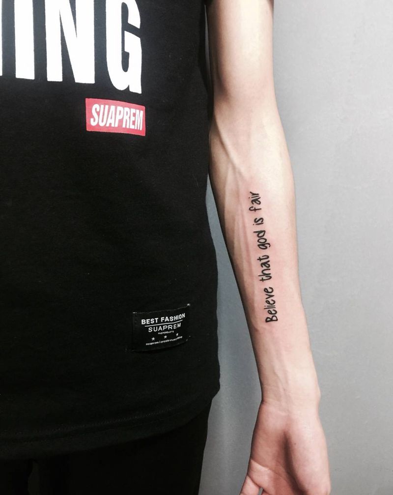 英文纹身图片_成品手部清新纹身图案