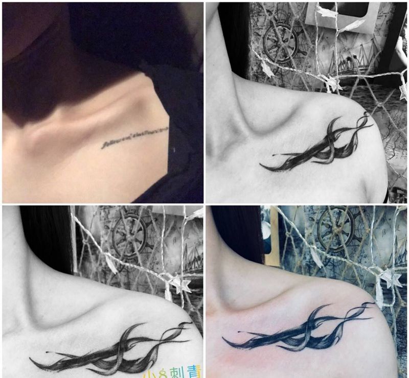 遮盖旧纹身纹身图片