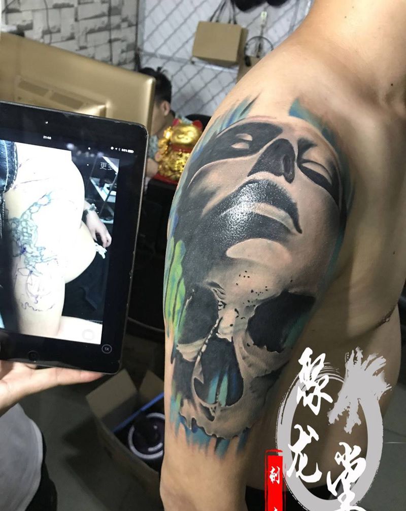 欧美范纹身图片