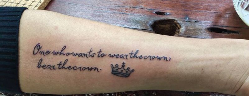 字母纹身图片_手部花体字纹身图案