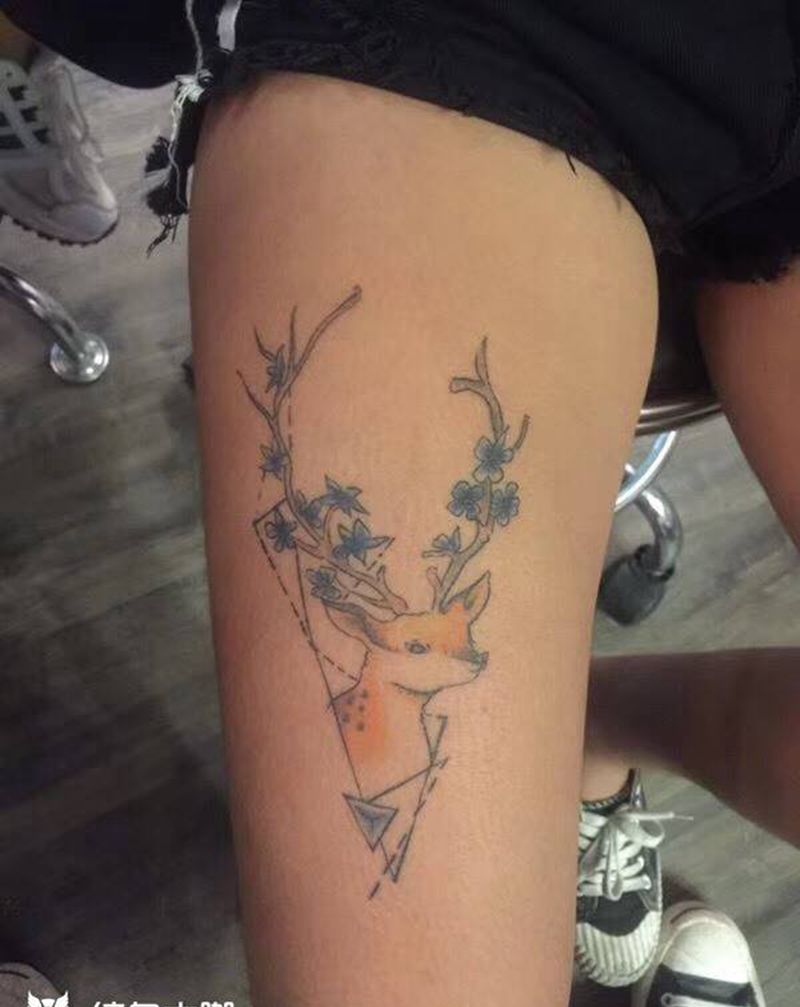 木子，暴力盖旧图纹身图片