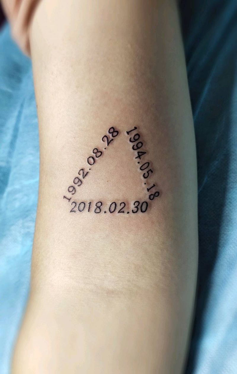 数字纹身图片_手部数字纹身图案