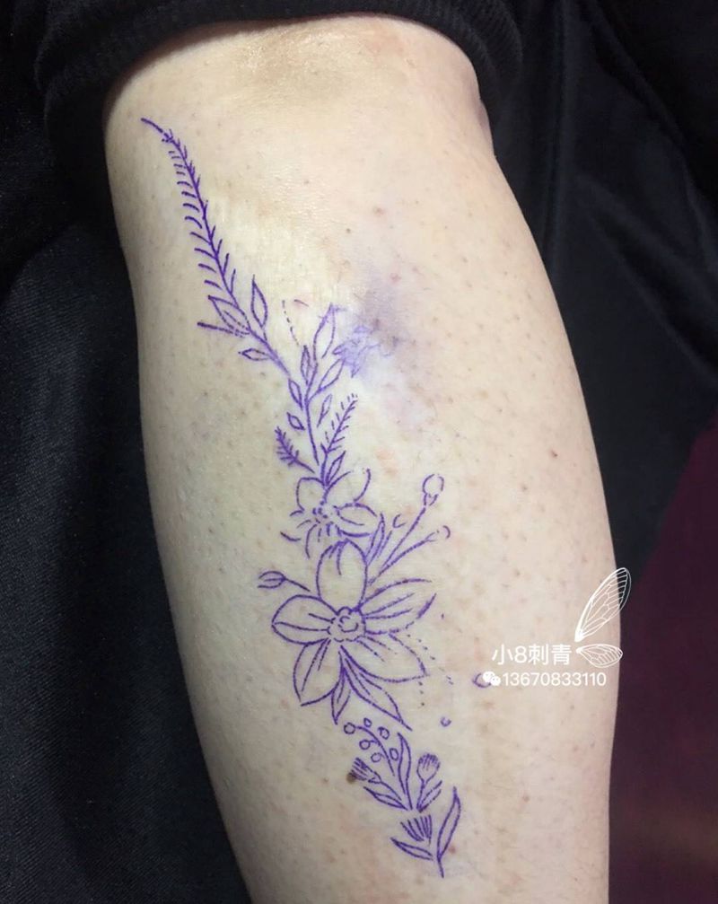 遮盖疤痕作品纹身图片