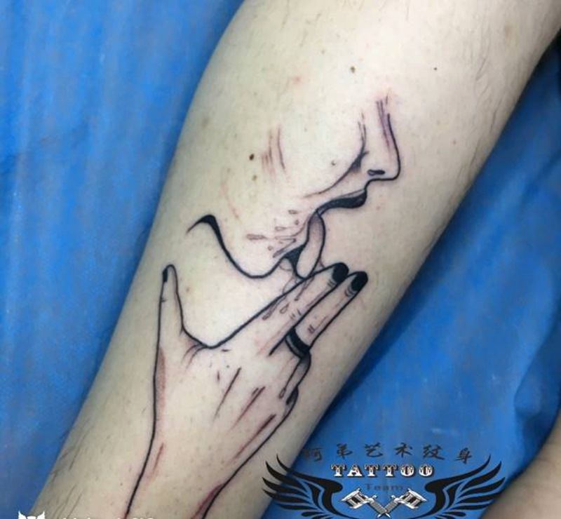 手纹身图片_手部纹身图案