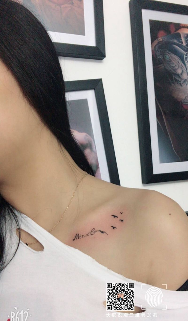 小清新纹身图片