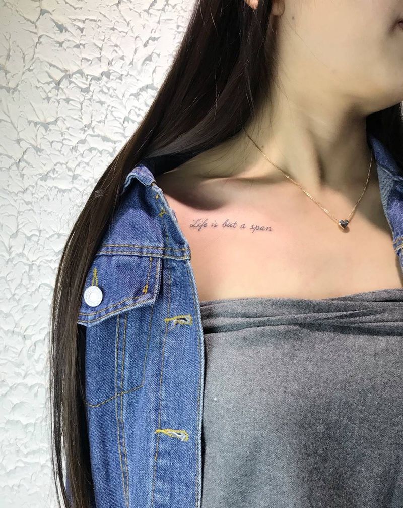 小英文纹身图片