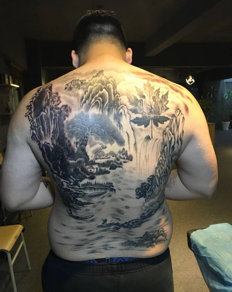 紋憶刺青出品纹身图片