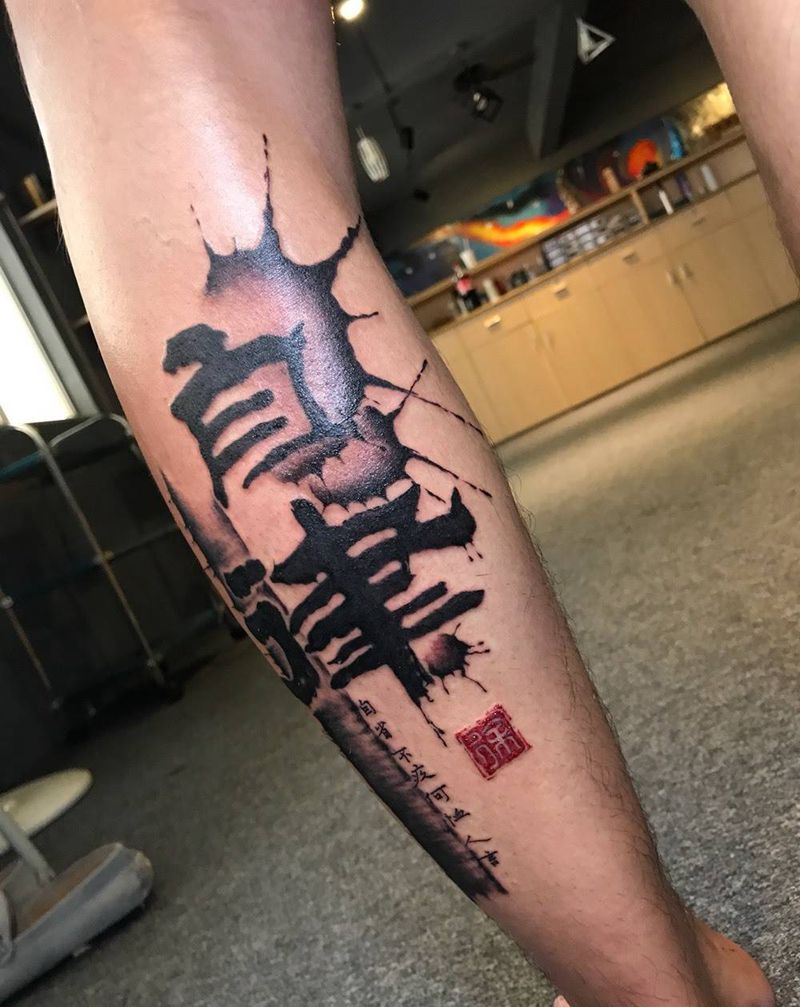 紋憶刺青出品纹身图片