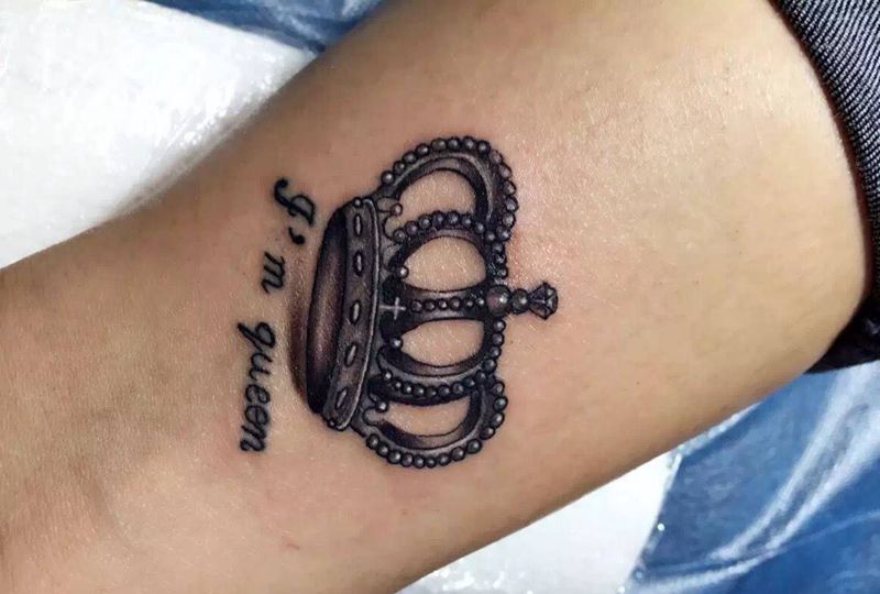 小皇冠纹身图片