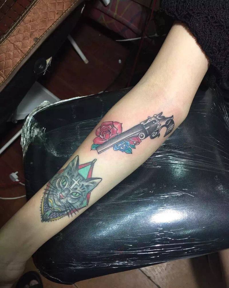 纹忆刺青出品纹身图片