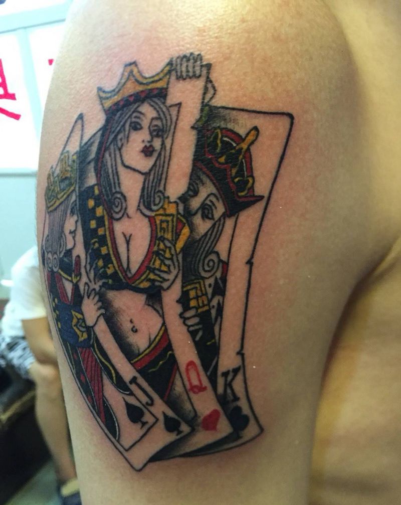 纹忆刺青出品，有点污的三公纹身图片