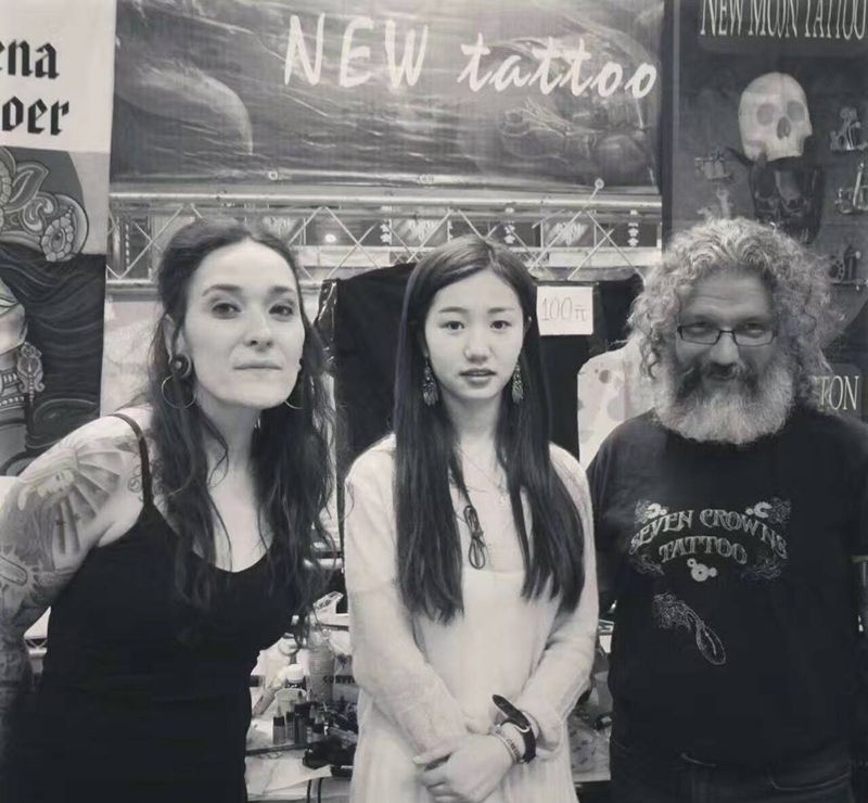 廊坊纹身展留念纹身图片