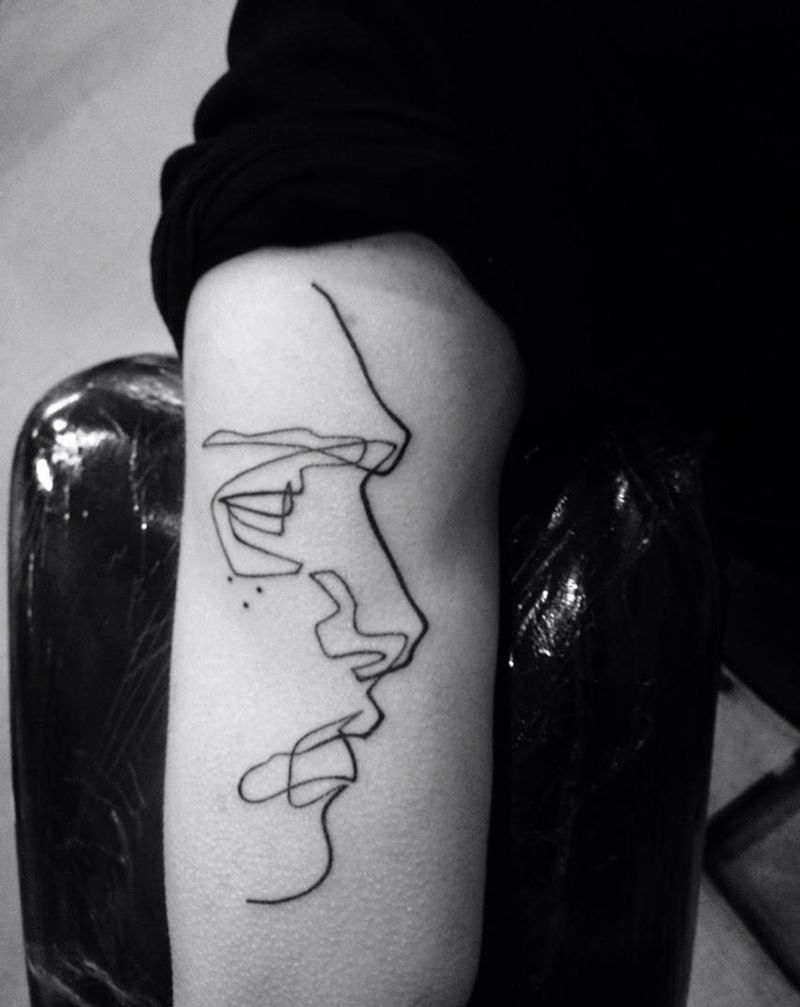简洁又高逼格的个性纹身！纹身图片