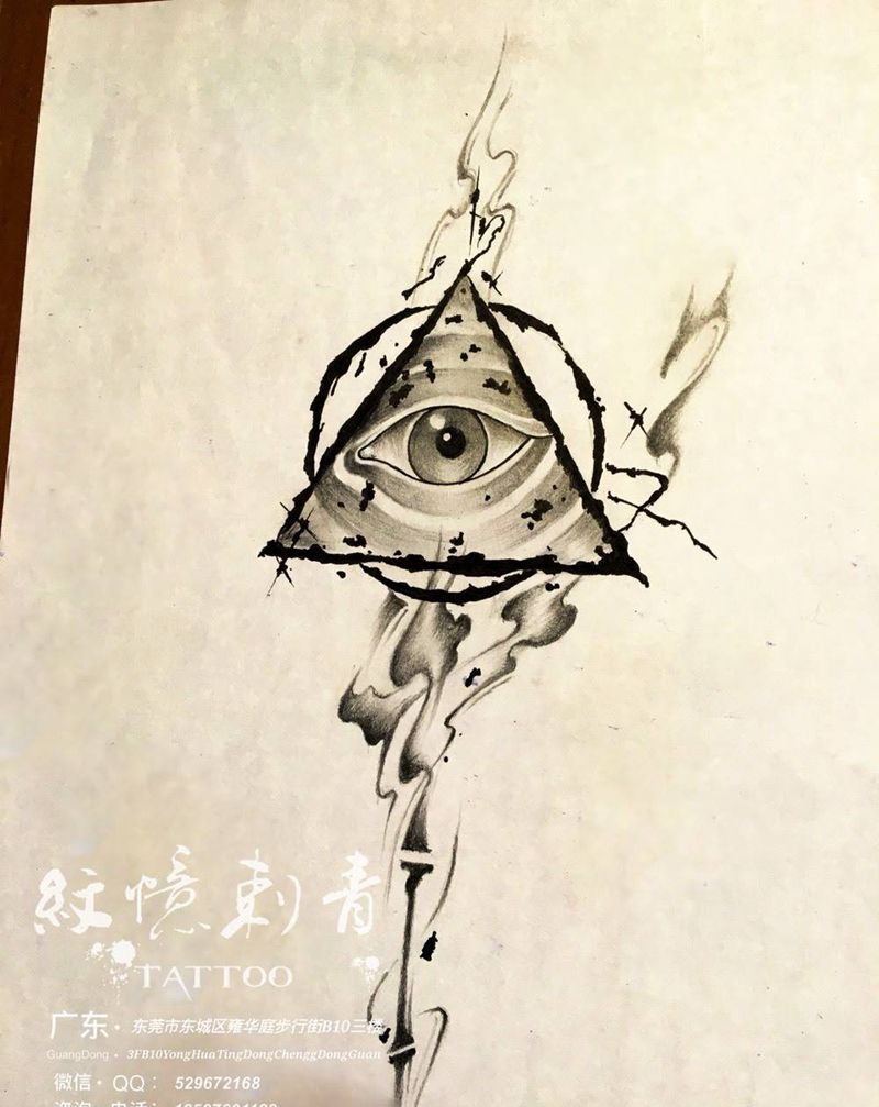 广东紋憶刺青出品，原创手稿纹身图片