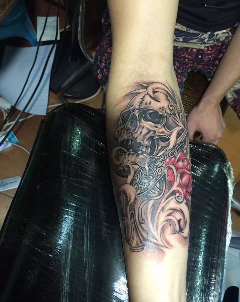 纹忆刺青出品纹身图片