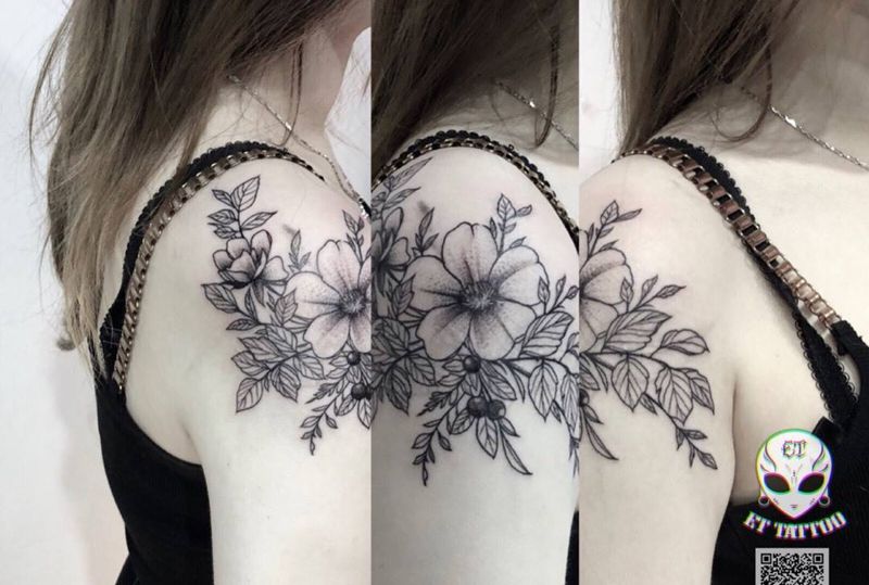 花花花纹身图片