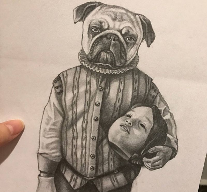 為客人獨家設計纹身图片