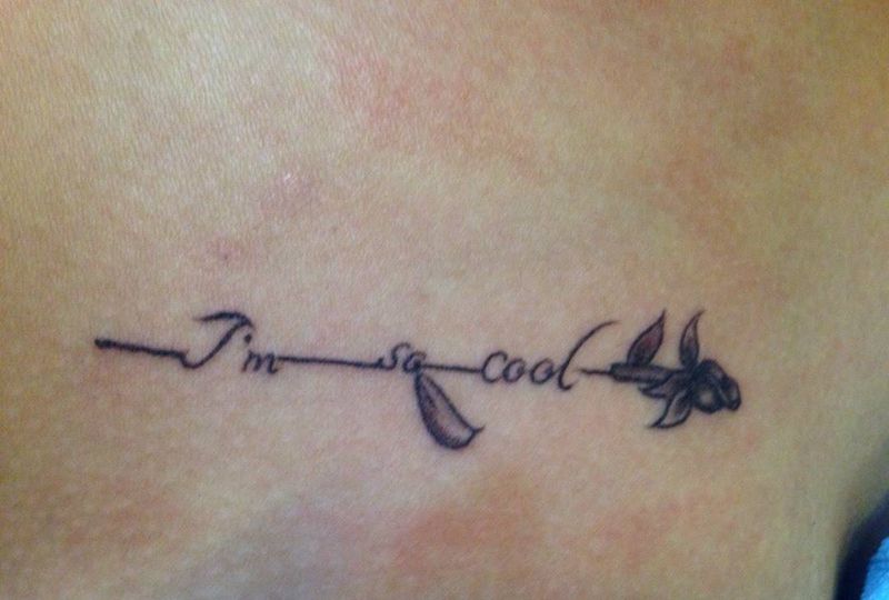 小清新纹身图片