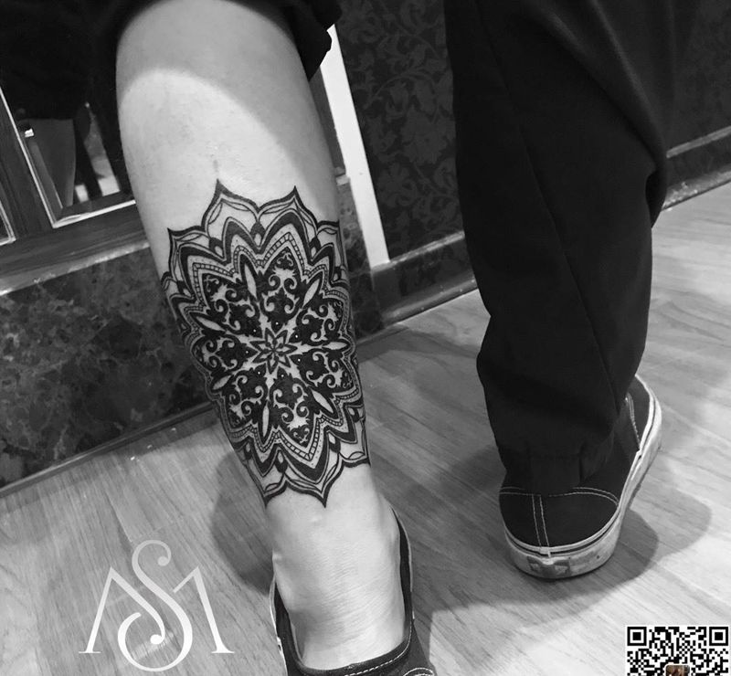 mandala纹身图片