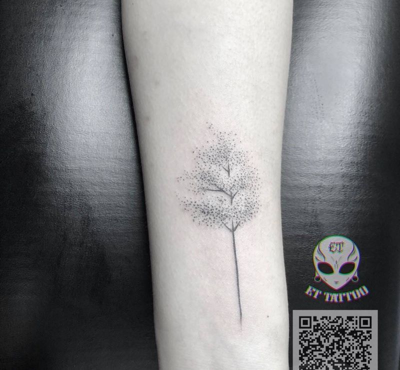 小树纹身图片