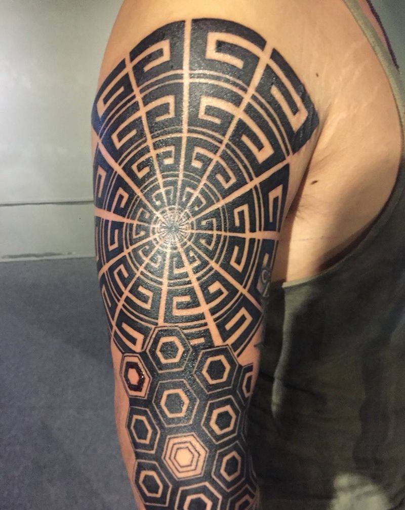 纹忆刺青出品纹身图片