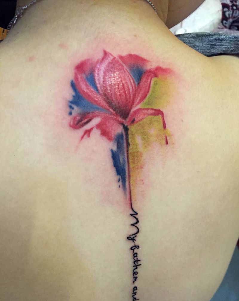 纹忆刺青  水彩纹身纹身图片